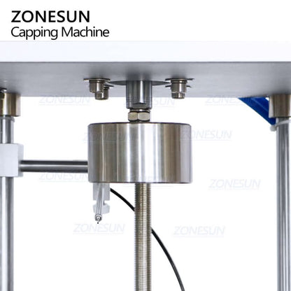 ZONESUN ZS-XG1870D2 Automatic T-Cork Capping Machine with Vibratory Bowl Cap Sorter for Bottle Bottling Line