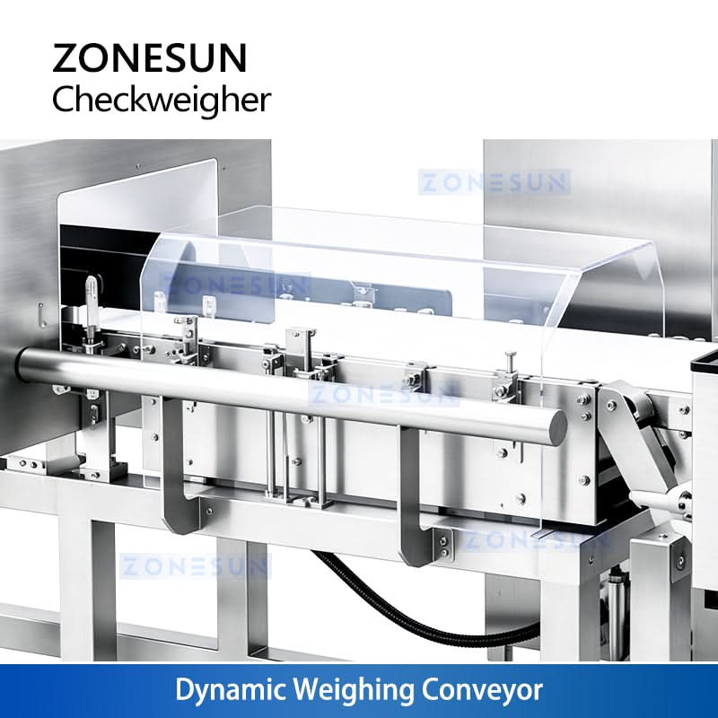 ZONESUN ZS-MD910K Automatic Metal Detector Checkweigher with Reject System