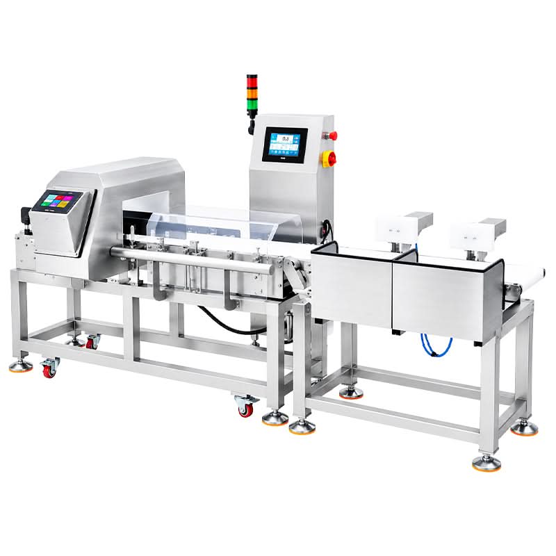 ZONESUN ZS-MD910K Automatic Metal Detector Checkweigher with Reject System
