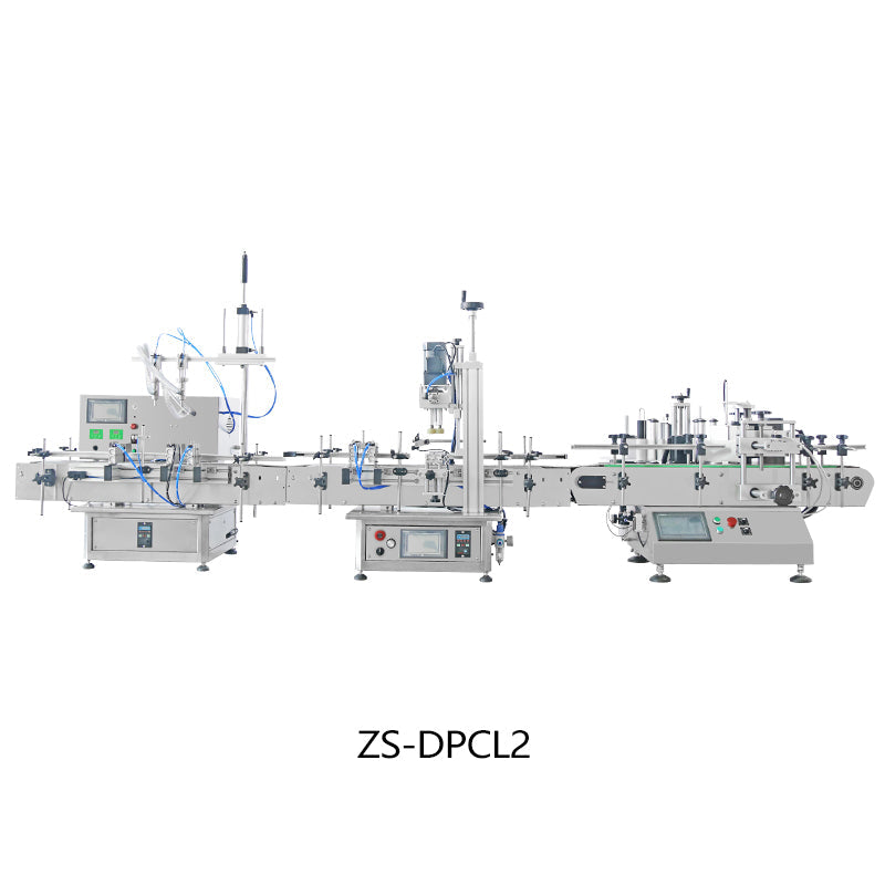 ZONESUN ZS-DPCL2/ZS-FAL180D5 Custom Filling Capping Labeling Lines