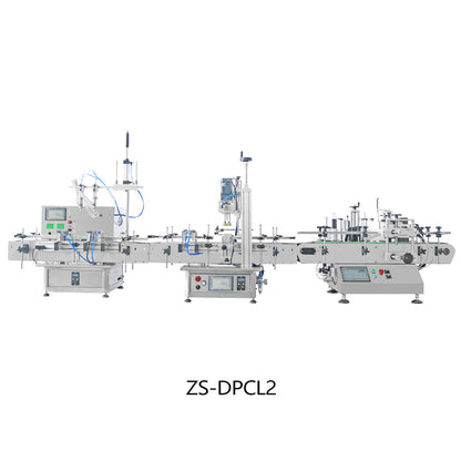 ZONESUN ZS-DPCL2/ZS-FAL180D5 Custom Filling Capping Labeling Lines