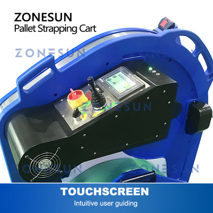 ZONESUN ZS-PSC1 Electric Pallet Strapping Cart for PP/PET Straps
