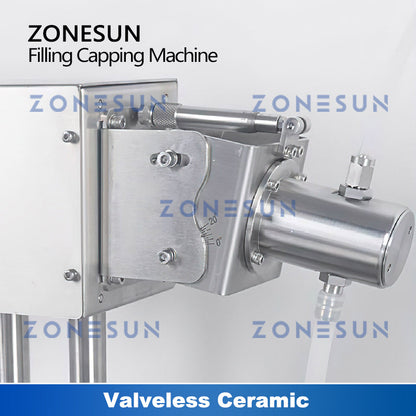 ZONESUN ZS-XBFC20 Auto Ceramic Pump Liquid Penicillin Filling Machine
