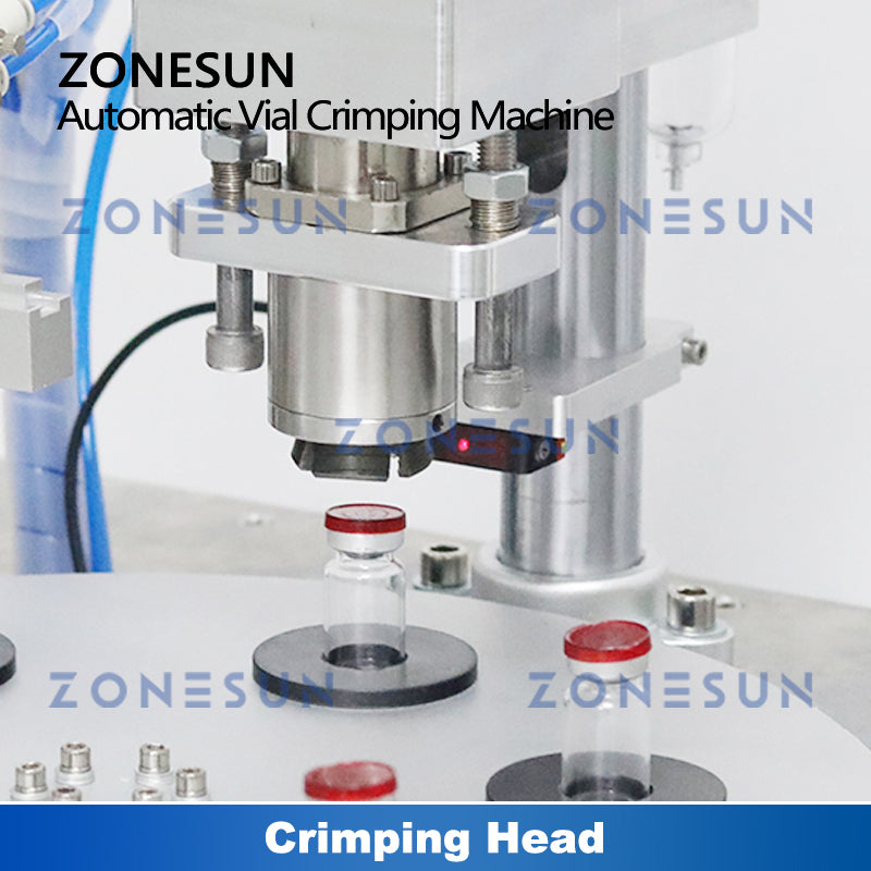 ZONESUN ZS-YG200 Automatic Pneumatic Vial Crimping Capping Machine