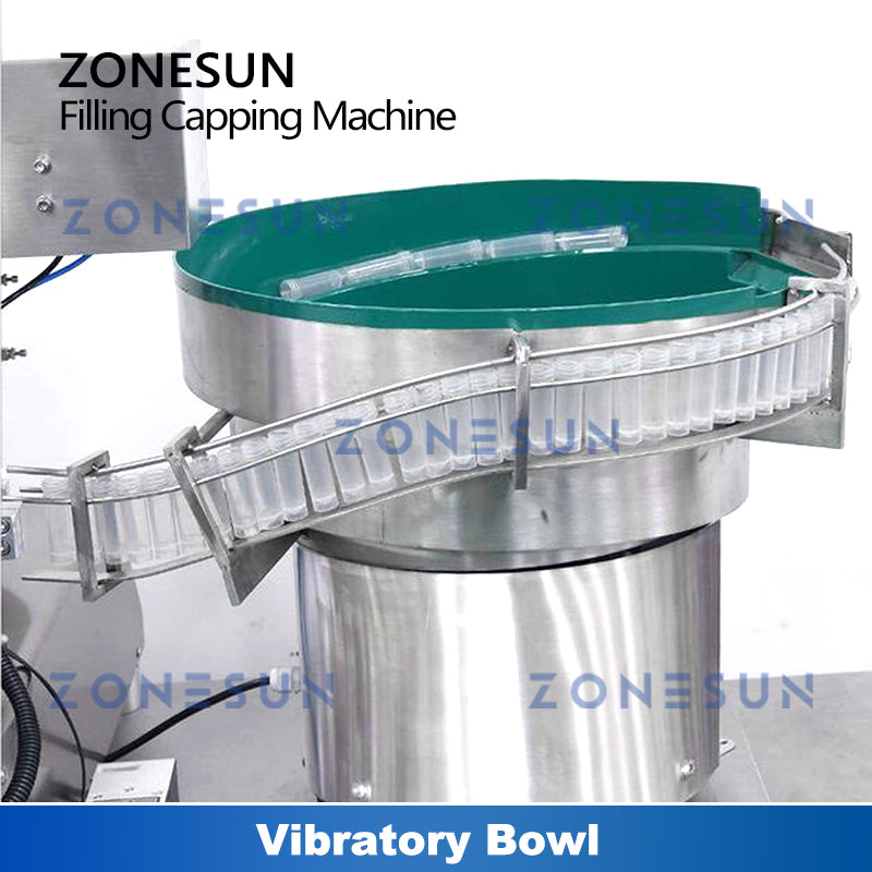 ZONESUN ZS-XBFC25S Auto Ceramic Pump Liquid Filling Capping Machine