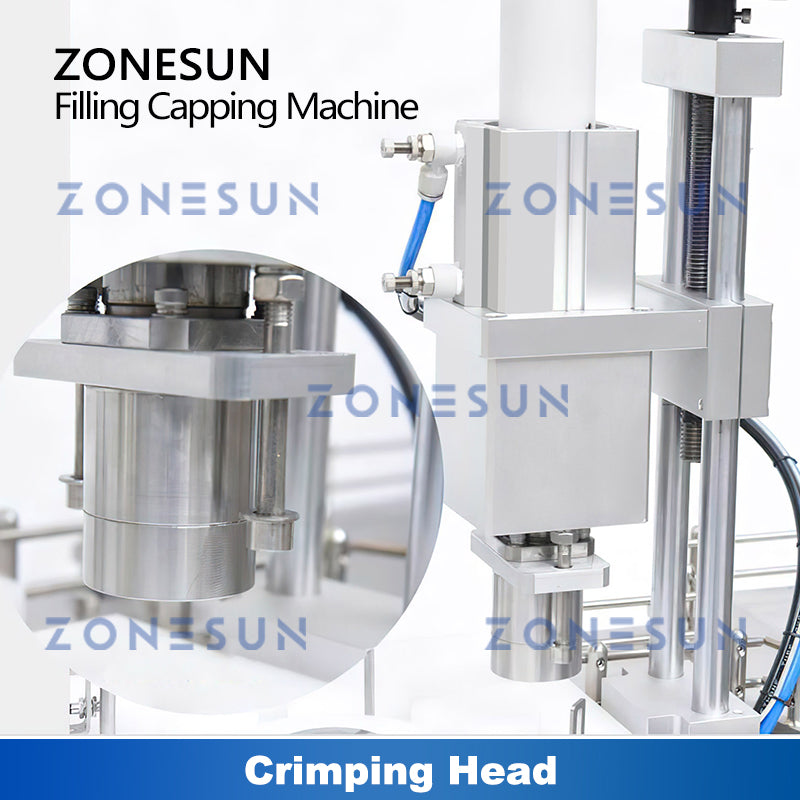 ZONESUN ZS-XBFC20 Auto Ceramic Pump Liquid Penicillin Filling Machine