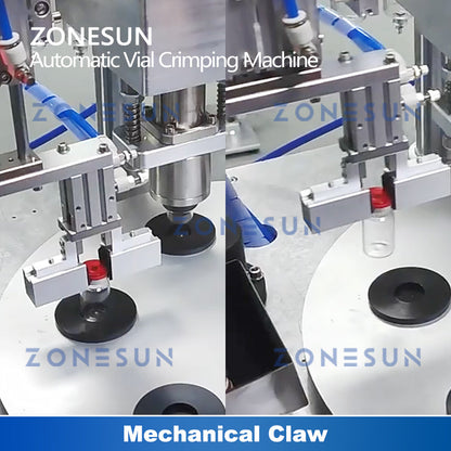 ZONESUN ZS-YG200 Automatic Pneumatic Vial Crimping Capping Machine