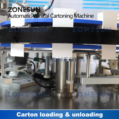 ZONESUN ZS-ZHJ50D Automatic Rotary Cartoning and Folding Machine
