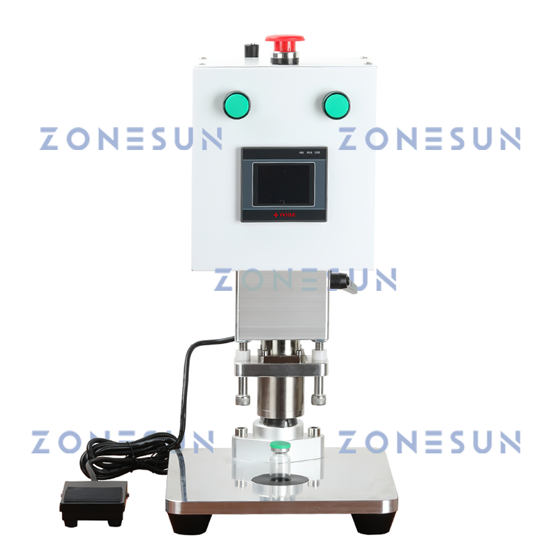ZONESUN ZS-YG80D Fully Electric Vial Crimper Bottle Capping Machine