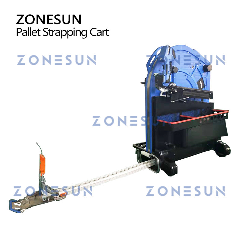 ZONESUN ZS-PSC1 Electric Pallet Strapping Cart for PP/PET Straps