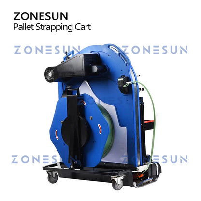 ZONESUN ZS-PSC1 Electric Pallet Strapping Cart for PP/PET Straps