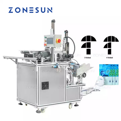 ZONESUN ZS-MS1TZD High-Speed Facial Mask Folding & Packing Machine