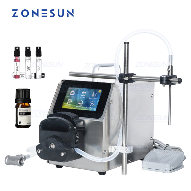 ZONESUN ZS-YTPP6001 Semi-Auto Peristaltic Liquid Filling Machine