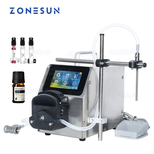 ZONESUN ZS-YTPP6001 Semi-Auto Peristaltic Liquid Filling Machine