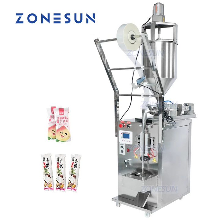 ZONESUN ZS-GFGT50 Macchina automatica per il riempimento e la sigillatura di buste con pasta