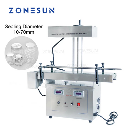 ZONESUN ZS-FK1300 Automatic Induction Foil Sealing Machine for Bottles