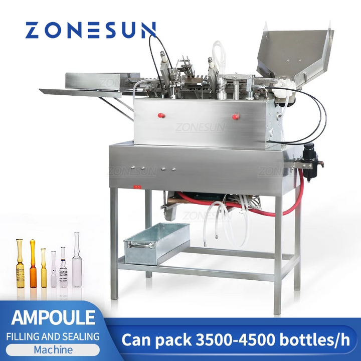ZONESUN ZS-FSAB2 Ampullen-Abfüll- und Versiegelungsmaschine für Flüssigkeiten