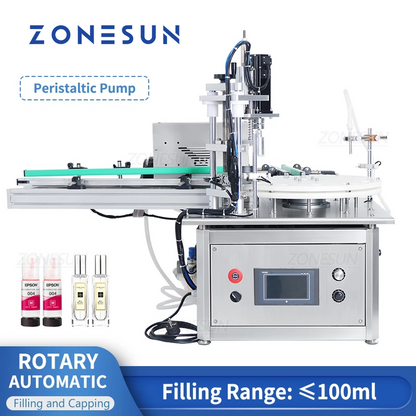 ZONESUN ZS-AFC1T Automatic Liquid Filling & Capping Machine