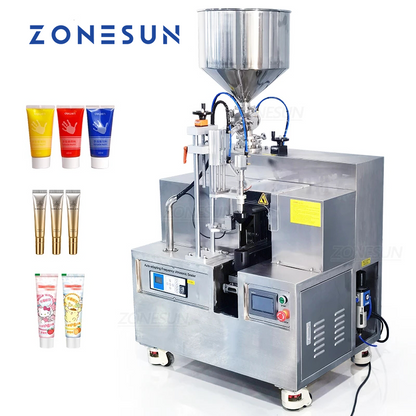 ZONESUN ZS-FS002U Soft Tube Filling & Ultrasonic Sealing Machine