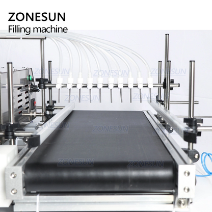 ZONESUN ZS-DTPP10B 10-Head Peristaltic Pump Liquid Filling Machine