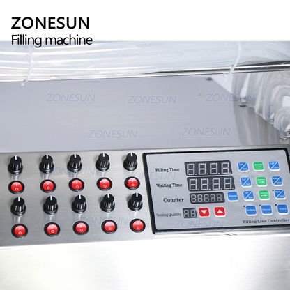 ZONESUN ZS-DTPP10B 10-Head Peristaltic Pump Liquid Filling Machine