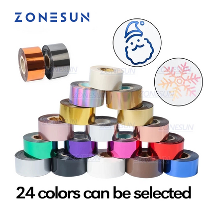 ZONESUN 6cm Hot Foil Paper for Gift Boxes & Packaging Decoration