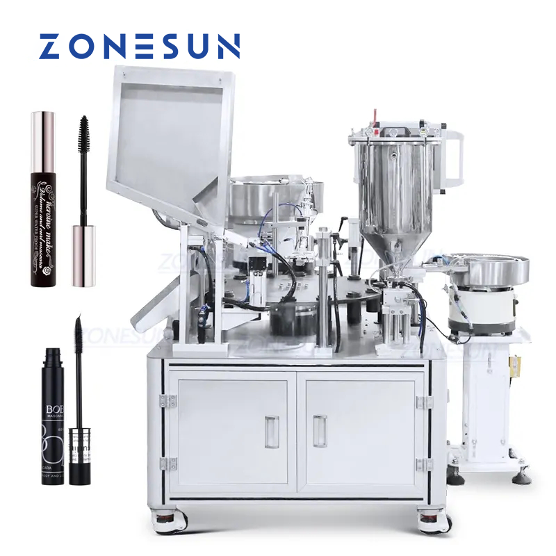 ZONESUN ZS-AFC23A Automatic Cosmetic Paste Filling Capping Machine