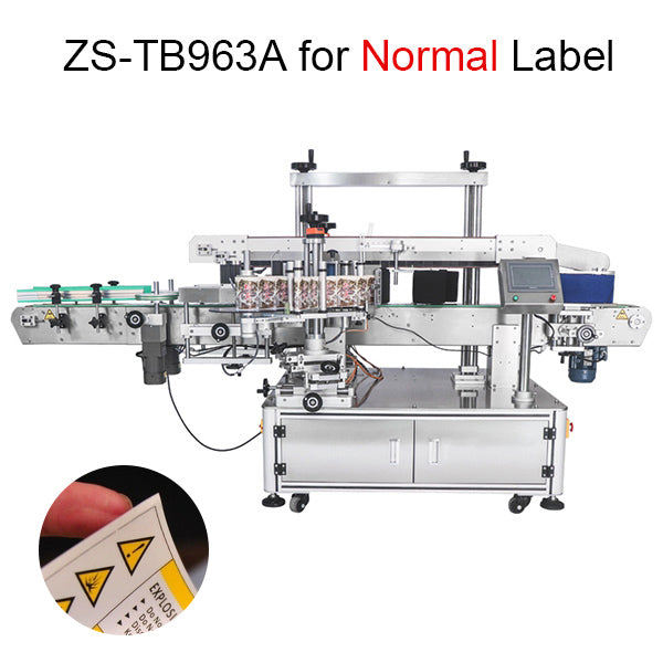 ZONESUN ZS‑TB963 Double Side Round & Square Bottle Labeling Machine