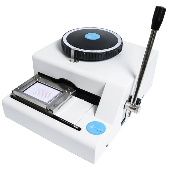 ZONESUN Manual Dog Tag Embosser for Letters and Numbers