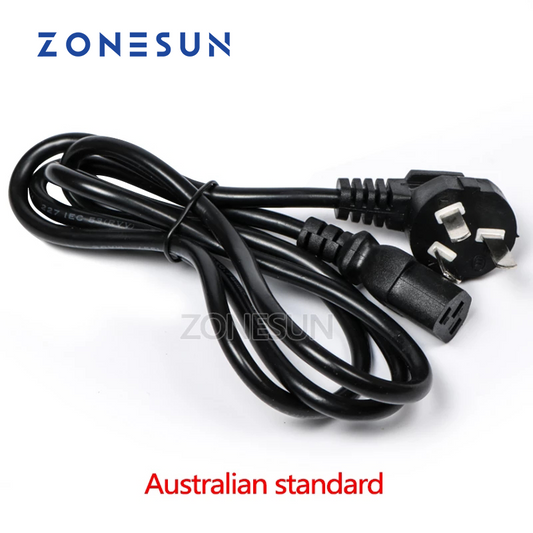 ZONESUN Universal EU GER AU CHN Plug Adapter for Electric Filling Machine