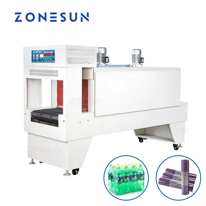 ZONESUN ZS-BSP6040 Automatic PE PVC POF Film Heat Shrinking Machine
