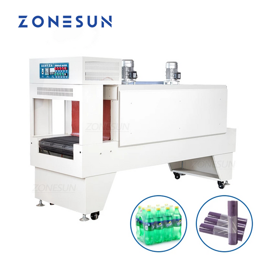 ZONESUN ZS-BSP6040 Automatic PE PVC POF Film Heat Shrinking Machine
