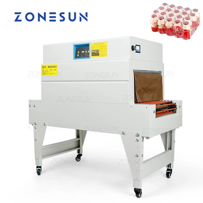 ZONESUN ZS‑BSN4020 Heat Shrink Tunnel for PVC/PP/POF Film Packaging
