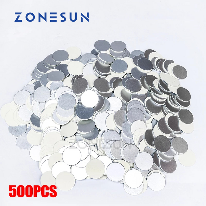 ZONESUN Customized Aluminum Foil Lid Liners for Induction Sealing