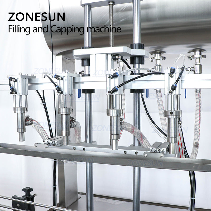 ZONESUN Automatic Paste Filling & Capping Machine for All Bottles