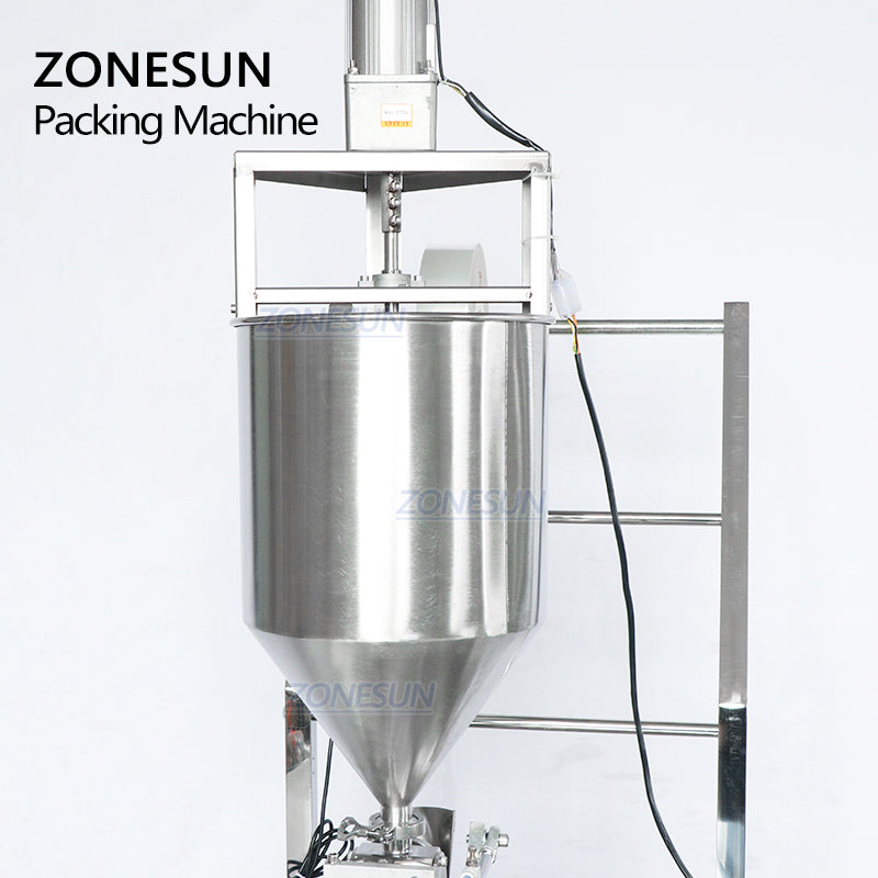 ZONESUN ZS-GFGT50 Automatic Paste Filling and Sealing Machine for Bags