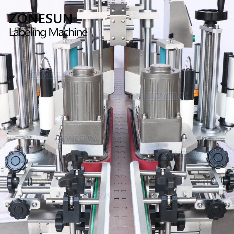 ZONESUN ZS-TB300V Automatic Double Side Square Bottle Labeling Machine