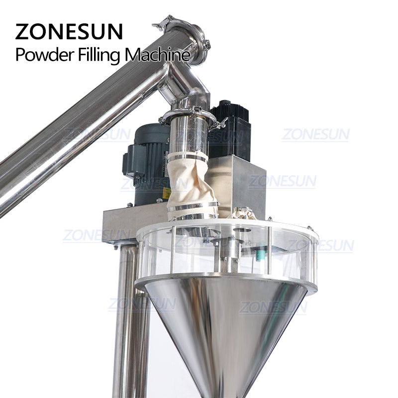 ZONESUN ZS-FM2A Automatic Powder Filling Machine With Feeder
