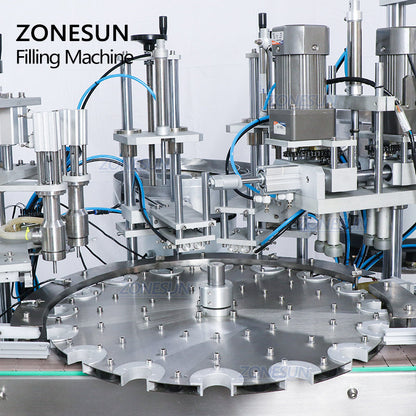 ZONESUN ZS-AFC4 Automatic Paste Filling & Capping Machine