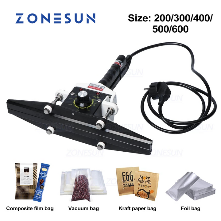 ZONESUN ZS-FKR200B Macchina termosaldatrice portatile a calore diretto