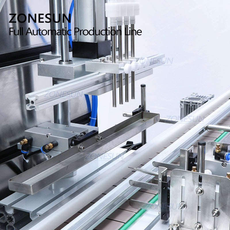 ZONESUN ZS-FAL180P3 Liquid Filling Capping Labeling Line