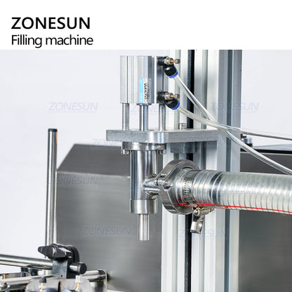 ZONESUN ZS-DTGT900 Tabletop Rotor Pump Paste Liquid Filling Machine
