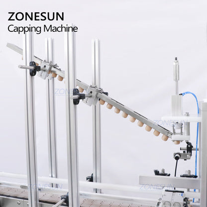 ZONESUN ZS-XG1870D1 Tappatrice pressatrice pneumatica per alimentazione automatica di sughero in legno