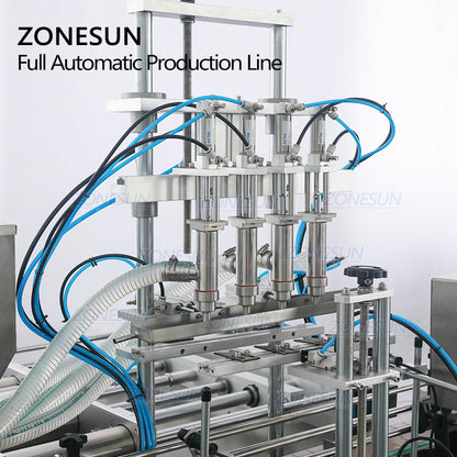 ZONESUN ZS-FAL180C5 Desktop Liquid Filling Capping Labeling Machine