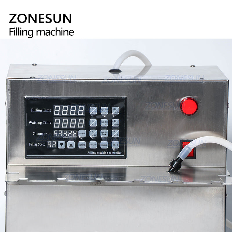 ZONESUN Spout Pouch Diaphragm Pump Automatic Liquid Filling Machine