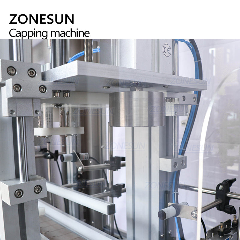 ZONESUN ZS-XG16D Automatic Cork Press Capping Machine with Dust Cover