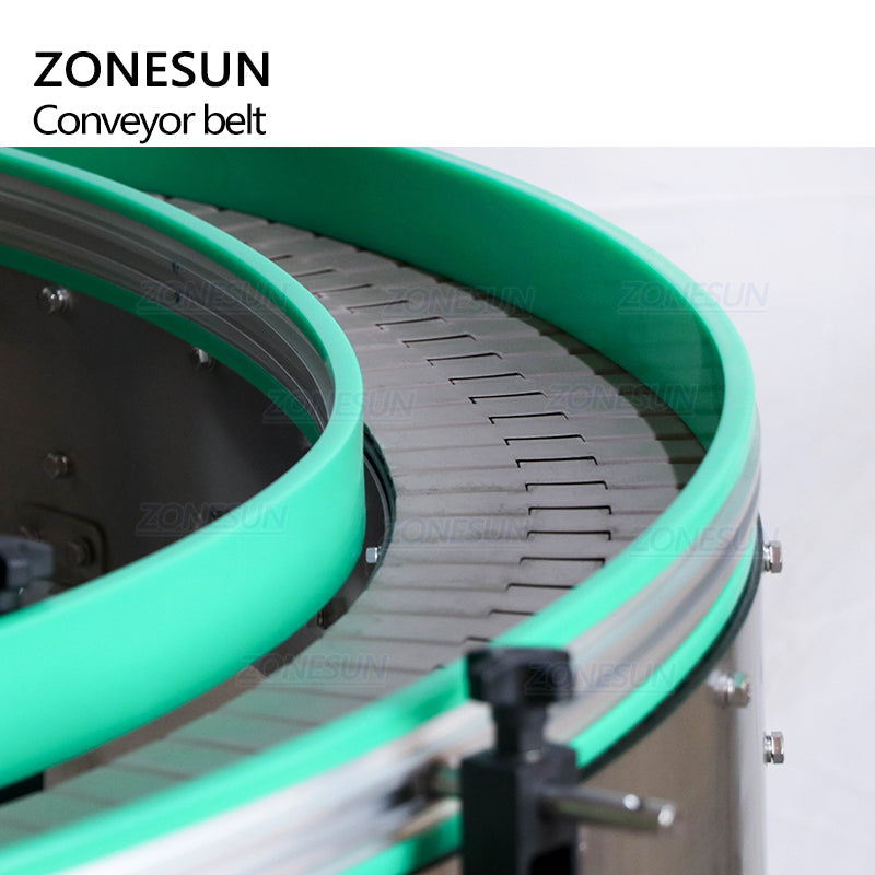 ZONESUN ZS-CBU150 Custom U Shape Chain Conveyor Belt For Line