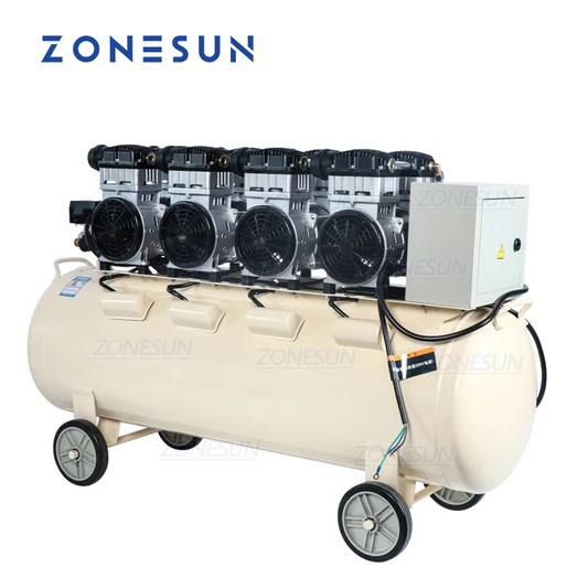ZONESUN ZS-AC160L Oil-off Silent Air Compressor with Pure Copper Motor