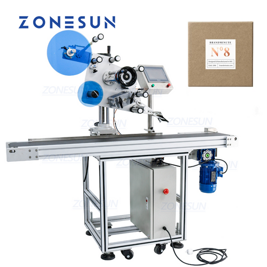 ZONESUN ZS‑TB831S Automatic Flat Surface Labeler with Date Coding