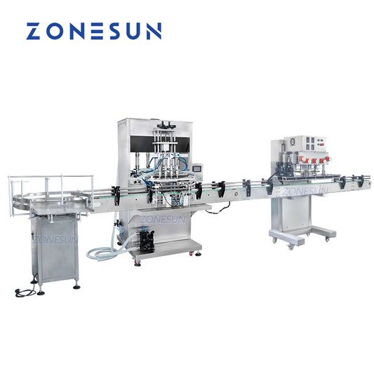 ZONESUN ZS-FAL180P5 Small Bottle Liquid Filling & Capping Machine
